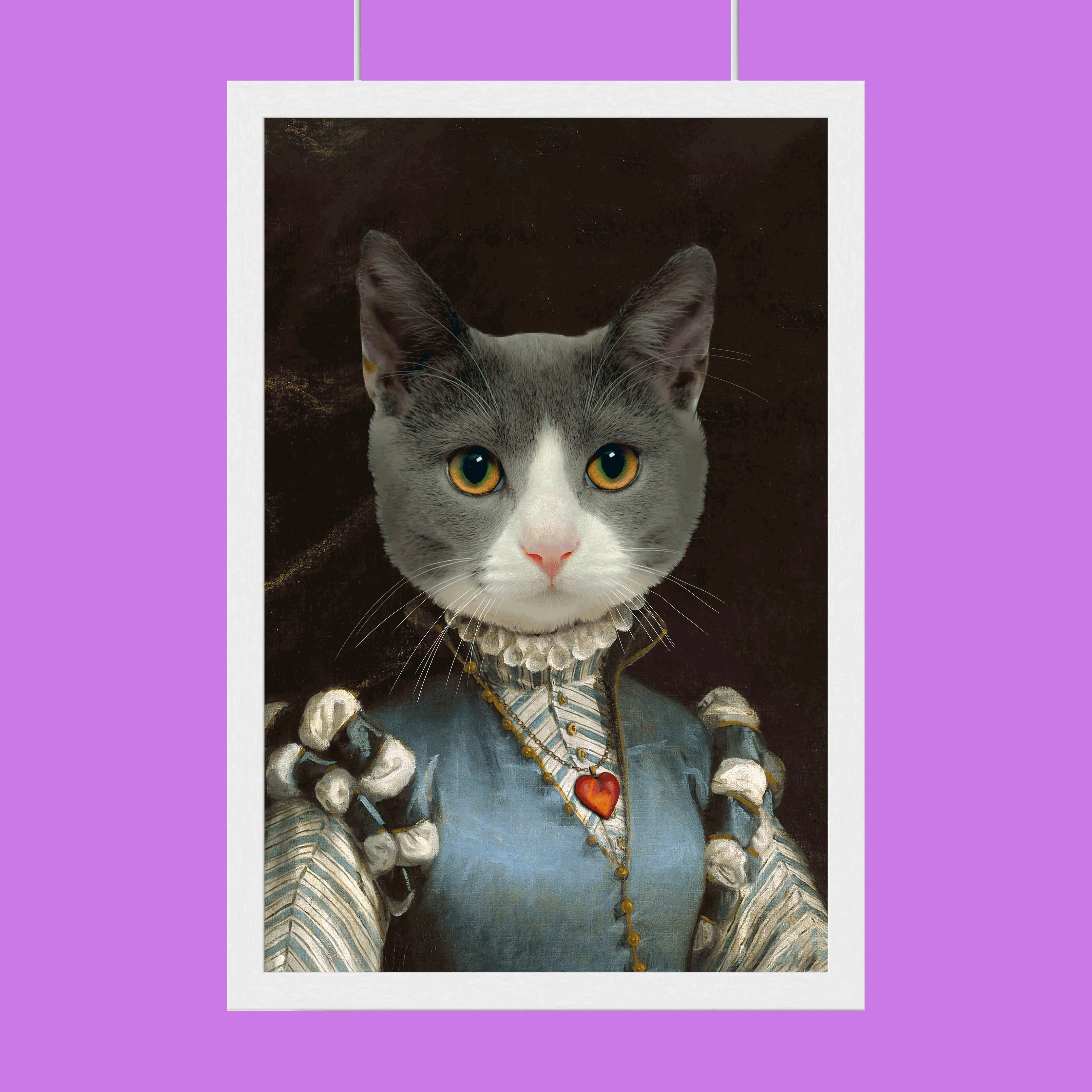 The Dame - Custom Pet Portrait
